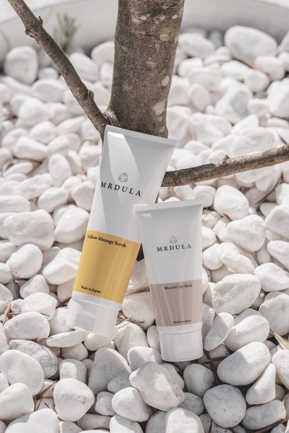 クレイマスク＆マッサージスクラブセット リユーザブルコットンギフト